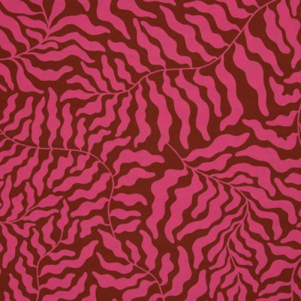Viskose Dancing Algae Terrakotta/Pink von Swafing by Thorsten Berger